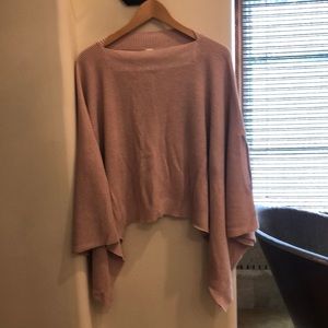 Dusty pink Lululemon poncho